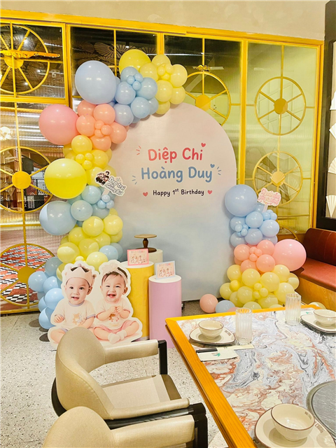 Ảnh Trang Trí Sinh Nhật Cho Bé Tại Ba Vì